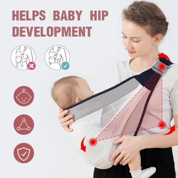 Echarpe porte-bébé pour nouveau-né